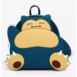 Loungefly Pokémon Snorlax Figural Mini Backpack